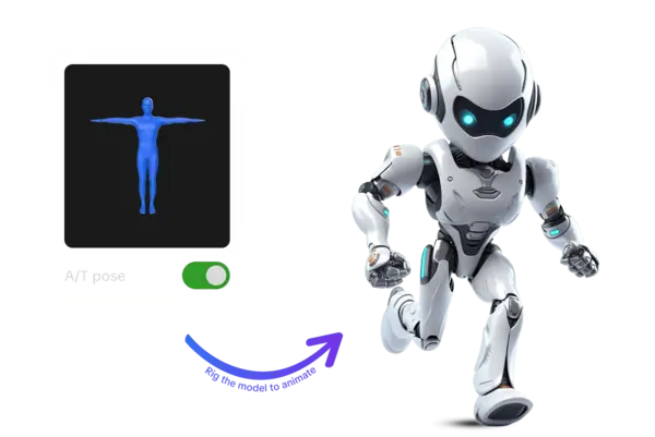 Easy Rigging for Humanoids & Quadrupeds